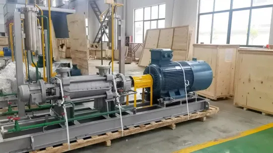 Fmc High Temperature High Pressure Barrel Horizontal Centrifugal Multistage Steam Boiler Feed Hot Water Circulation Supply Pump